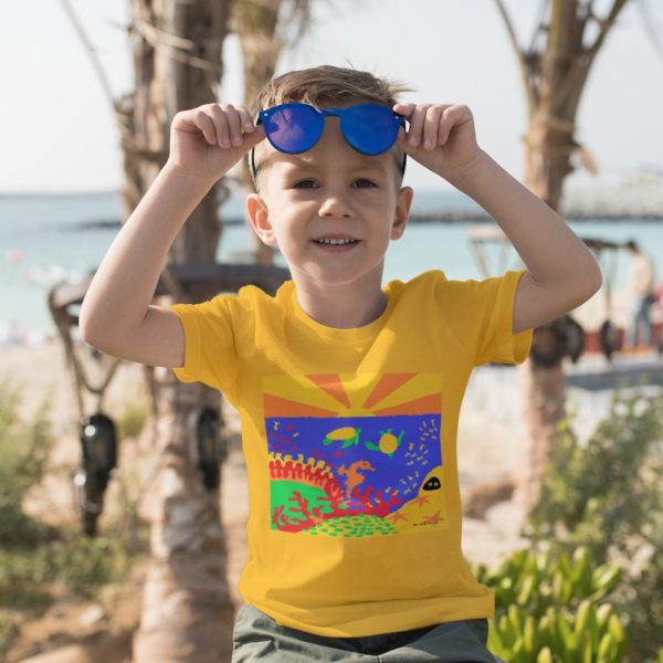 Sea Life yellow T-shirt