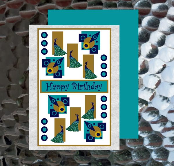 Peacock Steps Birthday