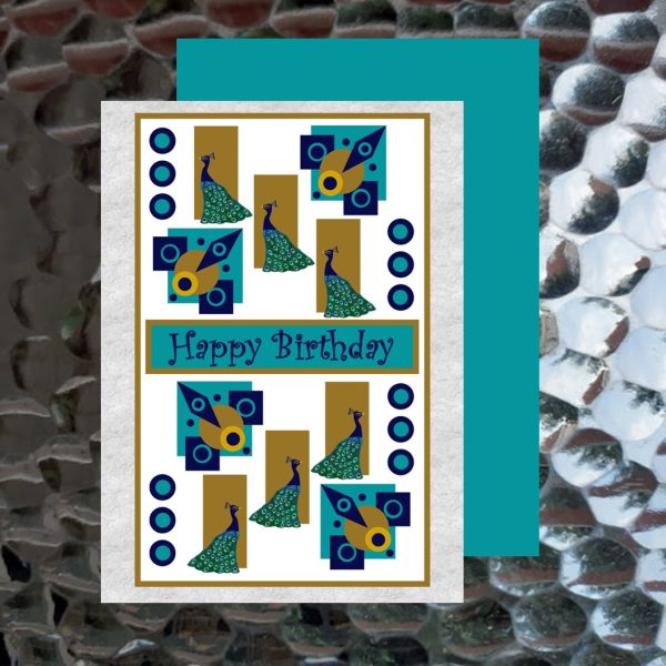 Peacock Steps Birthday