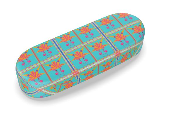 Glasses Case Deco Flamingo