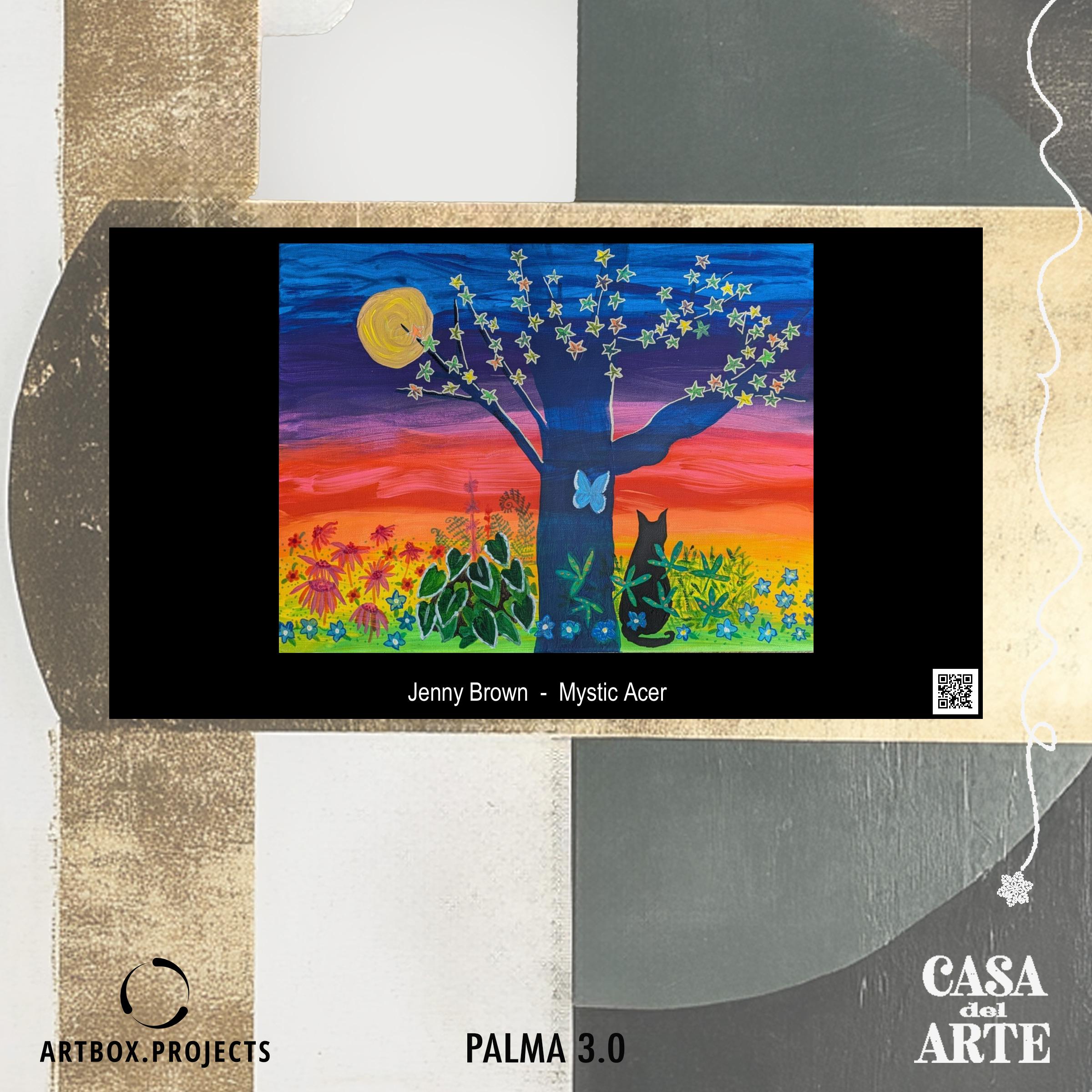 Mystic Tree Acrylic Canvas - Image 2