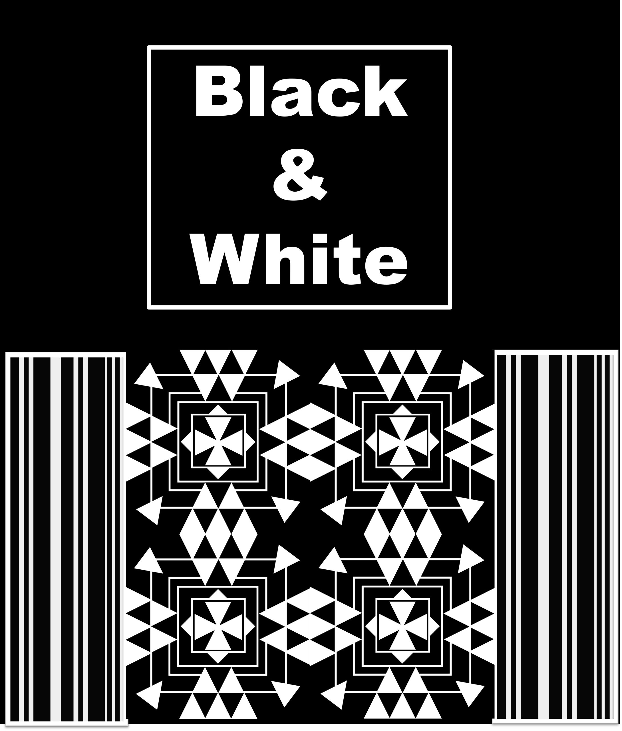 dramatic monochrome designs